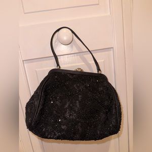 Talbot’s Black Sparkly Handbag